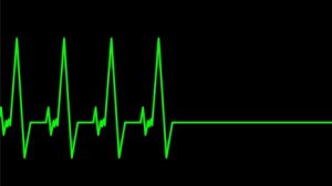 heartbeat gone flat